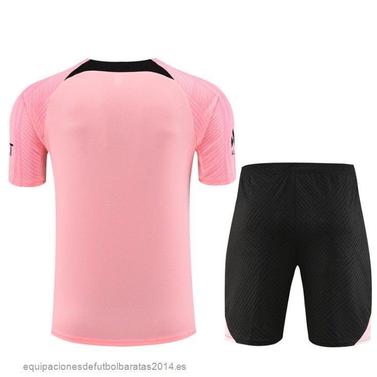 Nuevo Entrenamiento Conjunto Completo Niños Paris Saint Germain 23/24 Rosa Negro Baratas